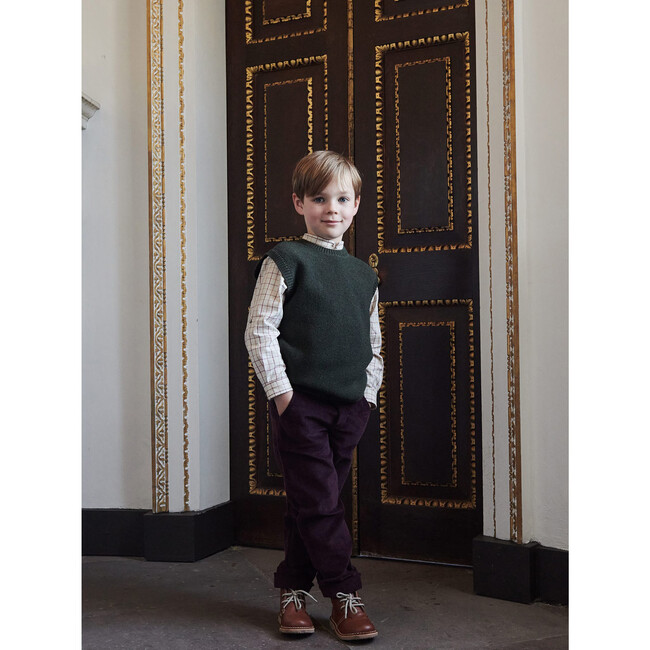 Benito Trousers, Burgundy - Pants - 5