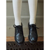 Ribbed Kids Tights, Off White - Pants - 3