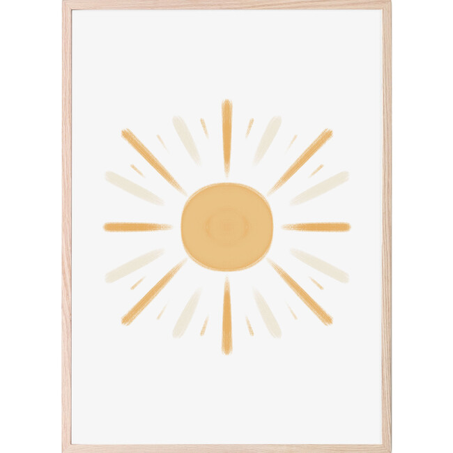 Simple Sun Art Print