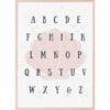 Seashell Alphabet Art Print - Wall Décor - 1 - thumbnail