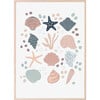 Seashells & Coral Art Print - Wall Décor - 1 - thumbnail