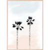 Palm Tree Sunset Art Print - Wall Décor - 1 - thumbnail