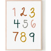 Retro Girls Alphabet & Numbers Art Prints, Set of 2 - Wall Décor - 2