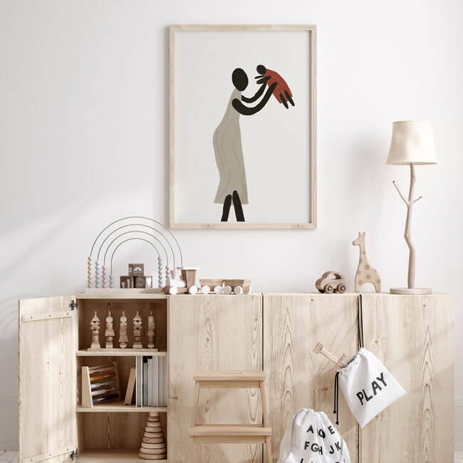 Ugandan Mother & Child Art Print - Wall Décor - 3