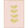 Half Lemon Slices Art Print - Wall Décor - 1 - thumbnail