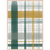 Forest Green Flannel Art Print - Wall Décor - 1 - thumbnail