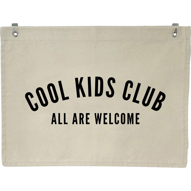 Cool Kids Club Canvas Banner