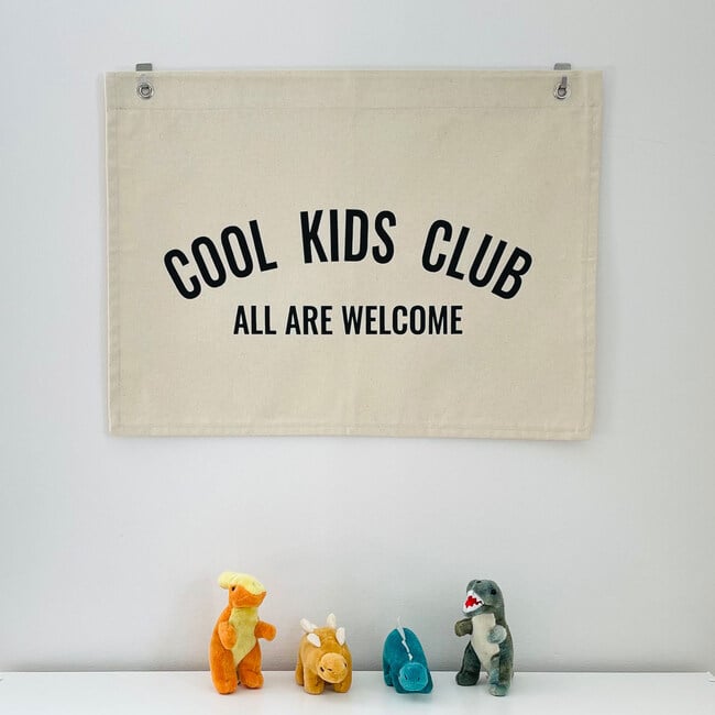 Cool Kids Club Canvas Banner - Wall Décor - 5