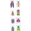 Stickiville Stickers: Fancy Bugs - Skinny (2 Sheets)
(Metallic Foil) - Stickers - 2