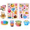 Stickiville Stickers: Cat Cafe - Scented (2 Sheets & 6 Die-Cut)
(Paper) - Stickers - 2