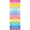 Stickiville Stickers: Days Of The Week - Skinny (2 Sheets)
(Holographic Glitter) - Stickers - 2