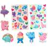 Stickiville Stickers: Fluffy Cotton Candy - Scented (2 Sheets & 6 Die-Cut)
(Paper) - Stickers - 2