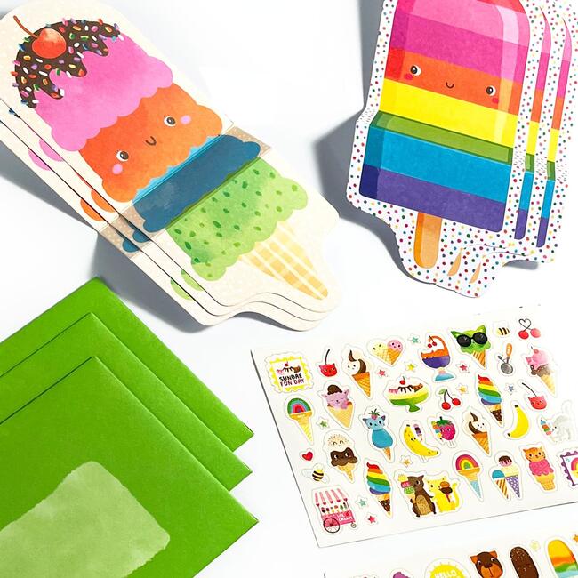 Tiny Tada! Note Cards Set Sweet Treats - Stickers - 3