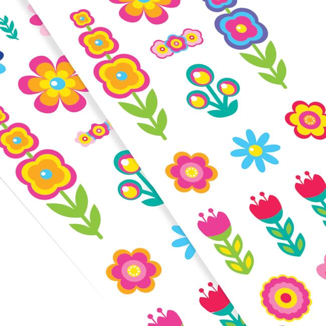 Stickiville Stickers: Fun Flowers - Skinny (2 Sheets)
(Vinyl) - Stickers - 3