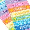 Stickiville Stickers: Days Of The Week - Skinny (2 Sheets)
(Holographic Glitter) - Stickers - 3