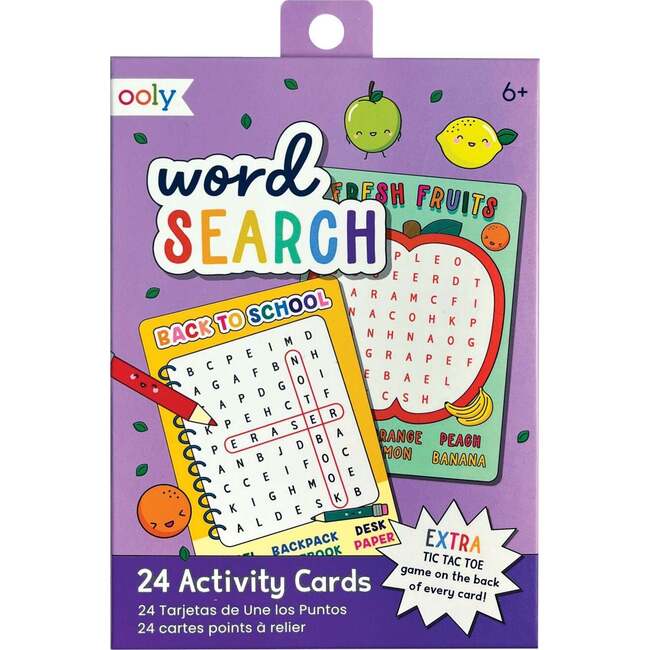 Paper Games: Word Search Activity Cards
