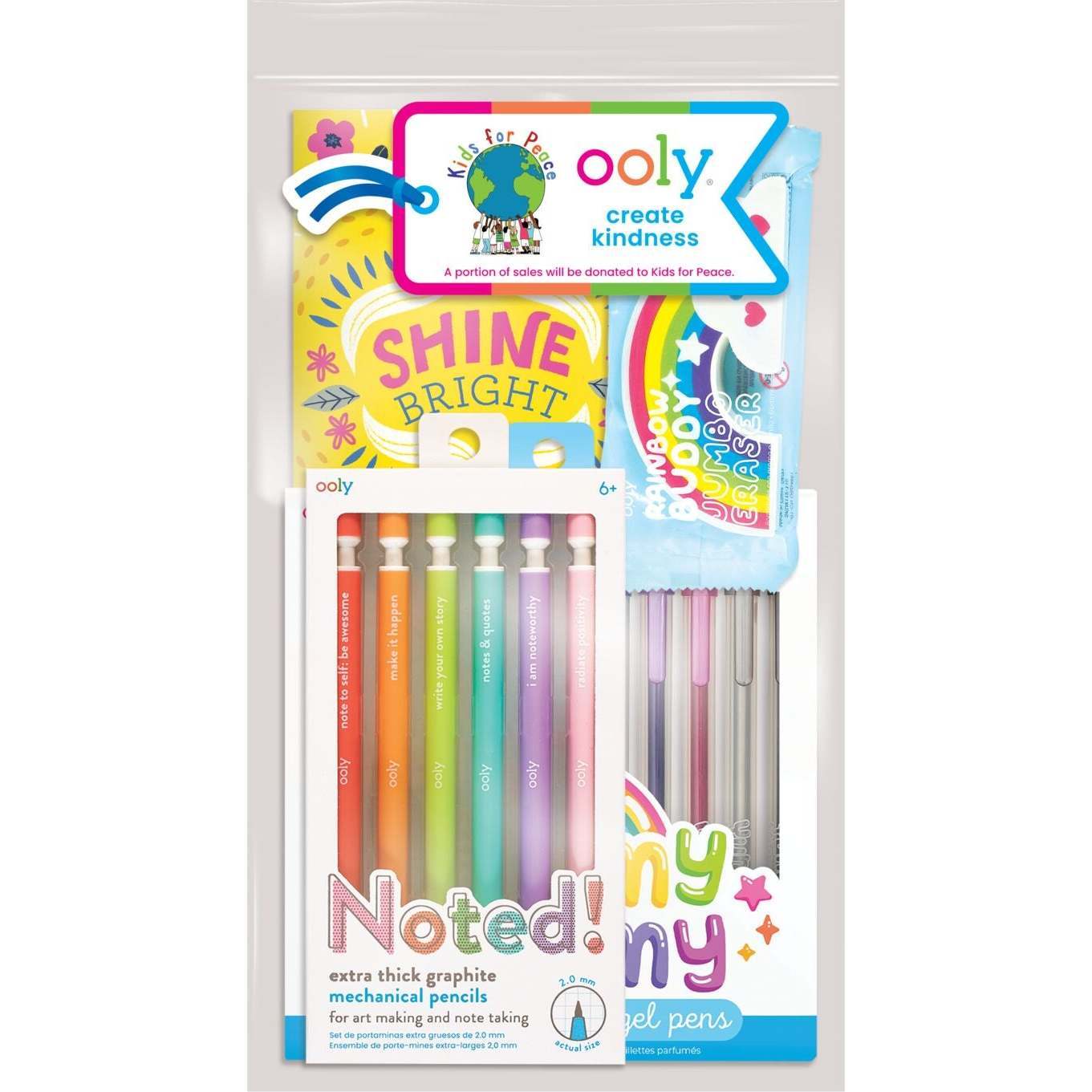 Rainbow Sparkle Watercolor Gel Crayons - OOLY Arts & Crafts, Maisonette