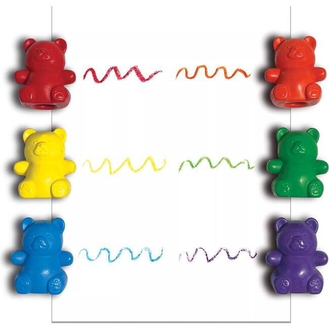 Cuddly Cubs Bear Finger Crayons - Coloring - 2