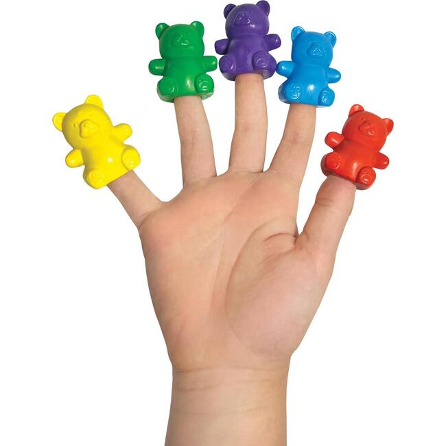 Cuddly Cubs Bear Finger Crayons - Coloring - 3