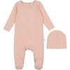 Cloud Print Footie,Pink - Onesies - 1 - thumbnail