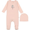 Graphic Girl Footie, Pink - Onesies - 1 - thumbnail