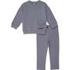 Cargo Sweatsuit, Blue - Mixed Apparel Set - 1 - thumbnail