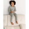 Striped Set, Grey - Onesies - 3