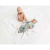 Cloud Graphic Footie, Blue - Onesies - 3