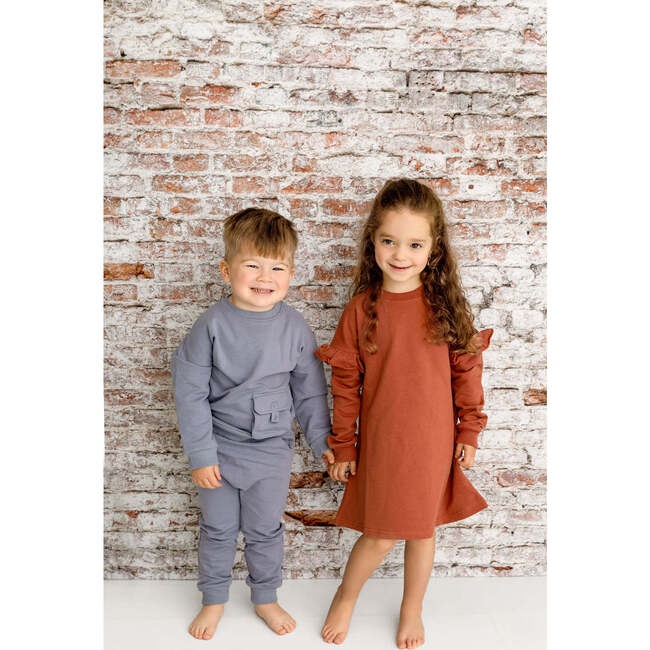 Cargo Sweatsuit, Blue - Mixed Apparel Set - 3