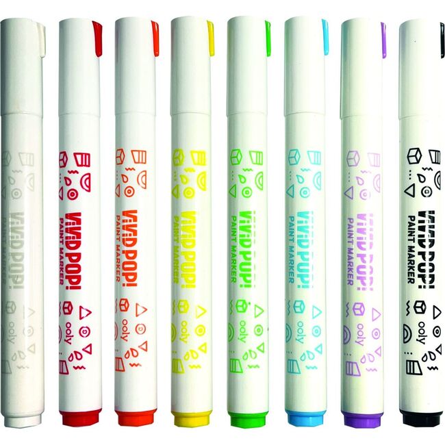 Vivid Pop! Water Based Paint Markers - Activities - 3