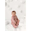 Velour Footie, Pink - Onesies - 2