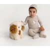 Graphic Puppy Footie, Grey - Onesies - 2