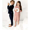 Velour Lounge Set, Navy - Mixed Apparel Set - 3