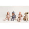 Waffle Footie, Dusty Pink - Onesies - 4