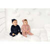 Velour Footie, Pink - Onesies - 6