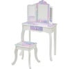 Starry Sky Print Gisele Medium Vanity - White/Lavender - Makeup - 1 - thumbnail