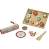 Cuttable Christmas Cookie Play Set - Red/Green/Gold - Play Food - 1 - thumbnail