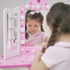 Sweethearts Print Gisele Medium Vanity - White/Pink - Makeup - 2