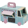 Olivia's Cafe Portable Food Truck Dollhouse - Blue/Pink - Dollhouses - 2