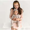 Button Footie, Mocha - Onesies - 2