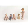 Waffle Footie, Blue - Onesies - 2
