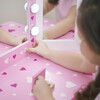 Sweethearts Print Gisele Medium Vanity - White/Pink - Makeup - 5