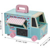 Olivia's Cafe Portable Food Truck Dollhouse - Blue/Pink - Dollhouses - 6