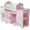 Amanda 6-in-1 Doll Nursery Station - Baby Pink - Doll Accessories - 9