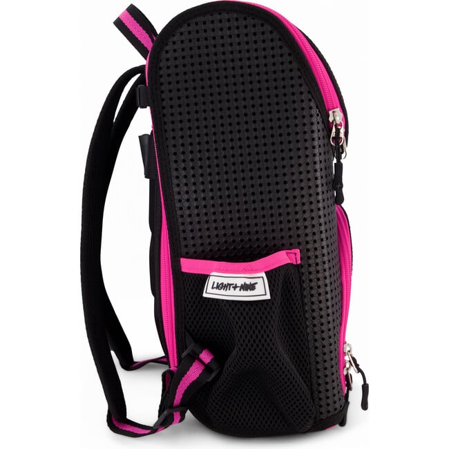 Student Backpack Neon Pink - Backpacks - 4