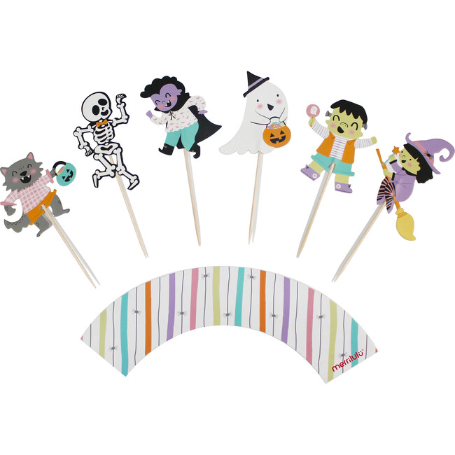 Monster Mash Cupcake Toppers