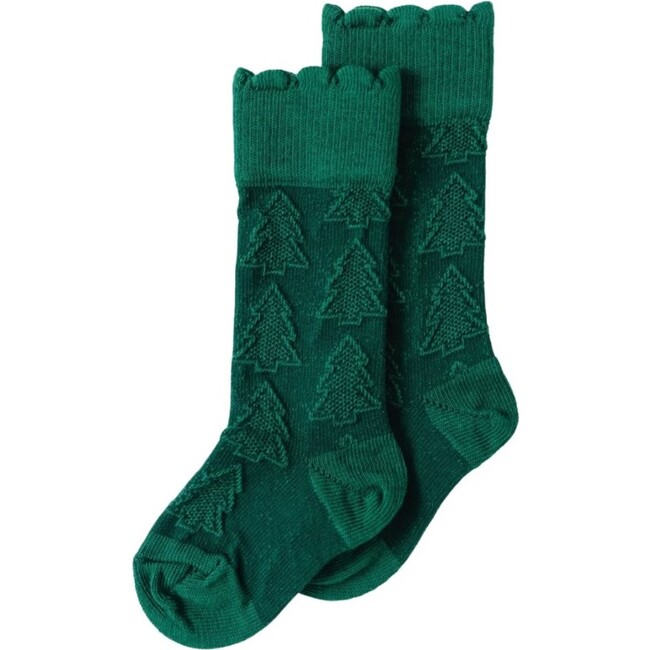 Evergreen Knee High Sock, Green