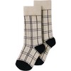 Sage Knee High Sock, Cream - Socks - 1 - thumbnail