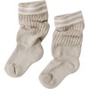 Slouchy Cloud Sock, Greige - Socks - 1 - thumbnail