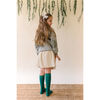 Evergreen Knee High Sock, Green - Socks - 4